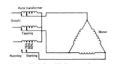 Squirrel cage induction motor starting